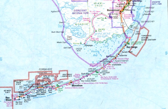 Florida Keys Fishing Maps: Florida Keys Fishing Spots