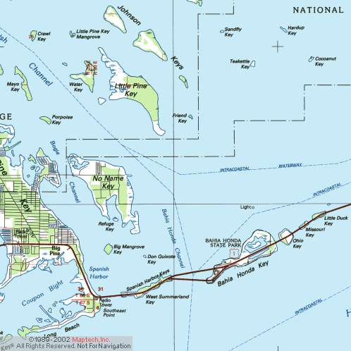 Florida Keys Fishing Charts